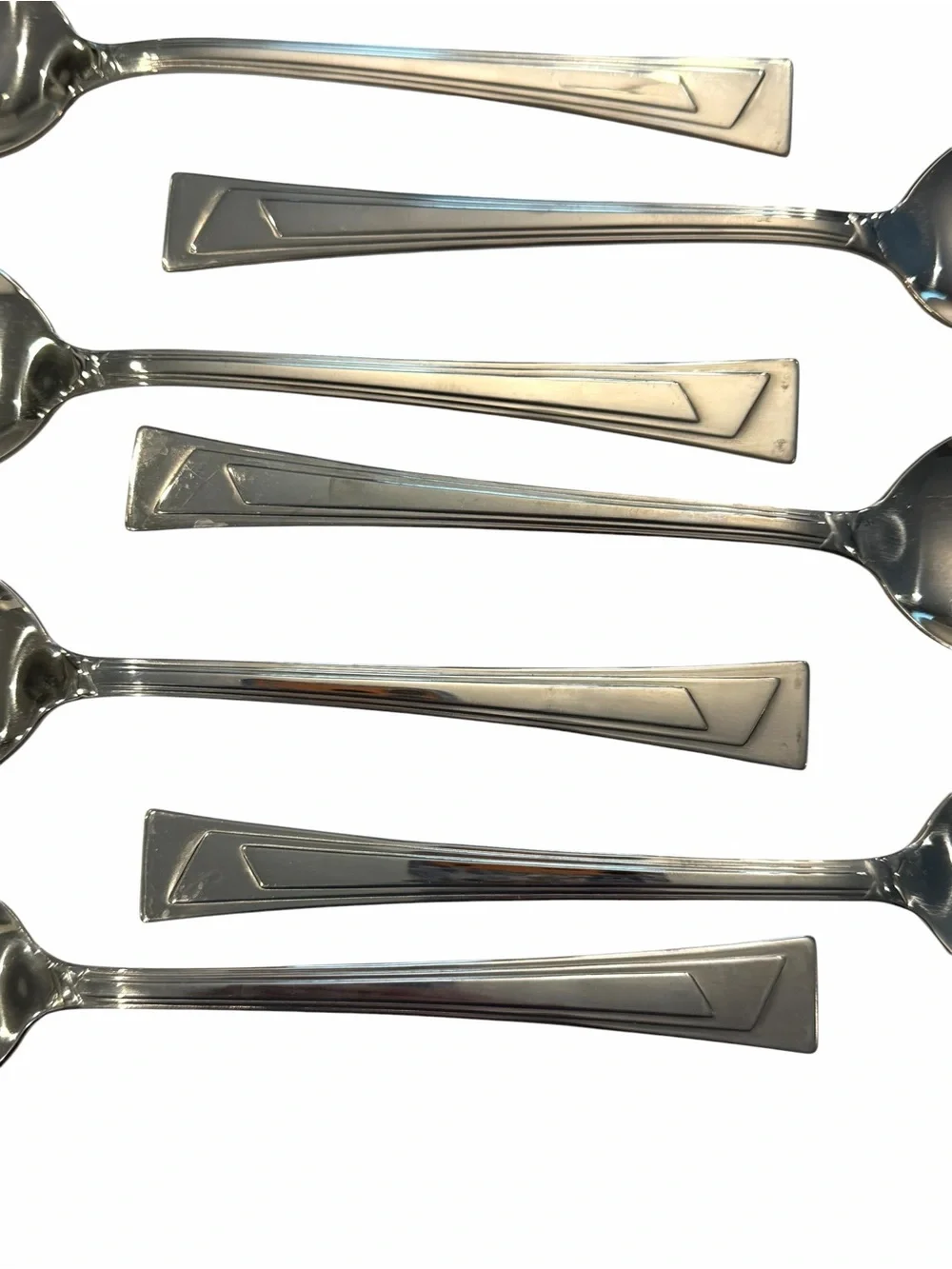 Oneida TREES Mirror Glossy Stainless Flatware Lot Replacement Set 24 Pieces